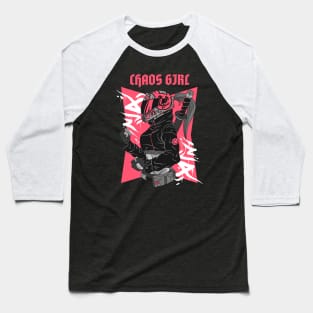 CHAOS GIRL Baseball T-Shirt